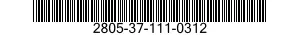 2805-37-111-0312 TAPPET,ENGINE POPPET VALVE 2805371110312 371110312