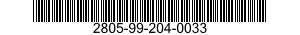 2805-99-204-0033  2805992040033 992040033