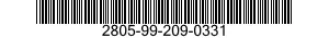 2805-99-209-0331 CYLINDER HEAD,GASOLINE ENGINE 2805992090331 992090331