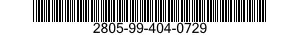 2805-99-404-0729  2805994040729 994040729