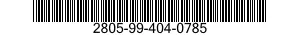 2805-99-404-0785  2805994040785 994040785