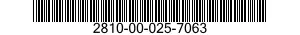 2810-00-025-7063  2810000257063 000257063