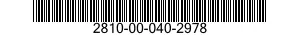2810-00-040-2978  2810000402978 000402978