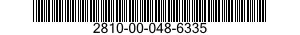2810-00-048-6335  2810000486335 000486335