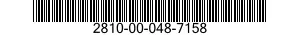 2810-00-048-7158 RING,PISTON 2810000487158 000487158