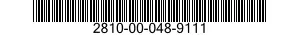 2810-00-048-9111 PLUG,INTERMEDIATEG 2810000489111 000489111