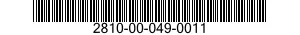 2810-00-049-0011 FILTER ELEMENT 2810000490011 000490011