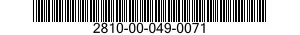 2810-00-049-0071  2810000490071 000490071