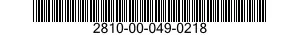 2810-00-049-0218  2810000490218 000490218