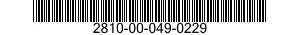 2810-00-049-0229  2810000490229 000490229