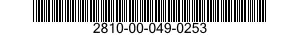 2810-00-049-0253  2810000490253 000490253