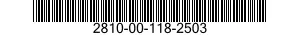 2810-00-118-2503  2810001182503 001182503