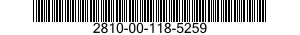 2810-00-118-5259  2810001185259 001185259