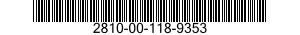 2810-00-118-9353  2810001189353 001189353