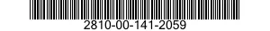2810-00-141-2059  2810001412059 001412059