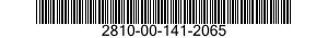 2810-00-141-2065  2810001412065 001412065