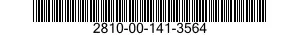 2810-00-141-3564  2810001413564 001413564