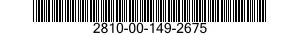 2810-00-149-2675 ADAPTER,IGNITION C 2810001492675 001492675