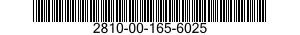 2810-00-165-6025  2810001656025 001656025