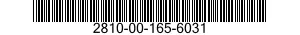 2810-00-165-6031  2810001656031 001656031