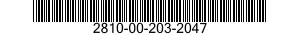 2810-00-203-2047  2810002032047 002032047