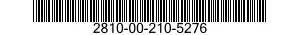2810-00-210-5276  2810002105276 002105276