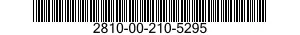 2810-00-210-5295  2810002105295 002105295