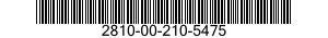 2810-00-210-5475  2810002105475 002105475