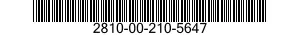 2810-00-210-5647  2810002105647 002105647