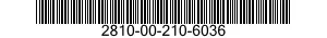 2810-00-210-6036  2810002106036 002106036