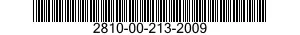 2810-00-213-2009  2810002132009 002132009
