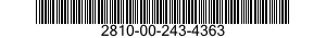 2810-00-243-4363  2810002434363 002434363