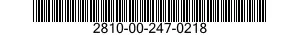 2810-00-247-0218  2810002470218 002470218