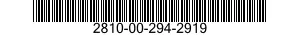 2810-00-294-2919  2810002942919 002942919