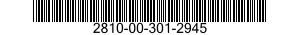 2810-00-301-2945  2810003012945 003012945