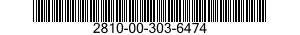 2810-00-303-6474  2810003036474 003036474