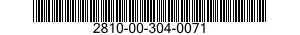 2810-00-304-0071  2810003040071 003040071