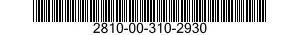 2810-00-310-2930  2810003102930 003102930