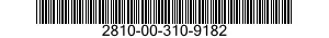 2810-00-310-9182  2810003109182 003109182