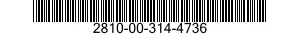 2810-00-314-4736  2810003144736 003144736