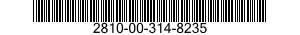 2810-00-314-8235  2810003148235 003148235