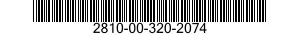 2810-00-320-2074  2810003202074 003202074