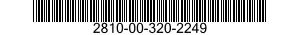 2810-00-320-2249  2810003202249 003202249