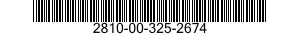2810-00-325-2674  2810003252674 003252674