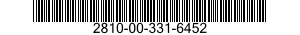 2810-00-331-6452  2810003316452 003316452