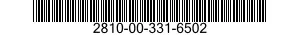 2810-00-331-6502  2810003316502 003316502