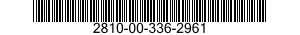 2810-00-336-2961  2810003362961 003362961