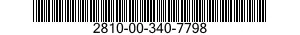 2810-00-340-7798  2810003407798 003407798