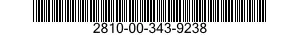 2810-00-343-9238  2810003439238 003439238