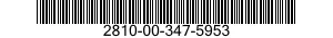 2810-00-347-5953  2810003475953 003475953
